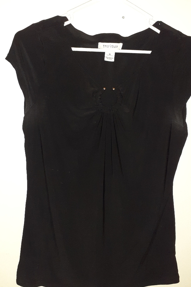 White House Black Market Sleeveless Women's Shirr